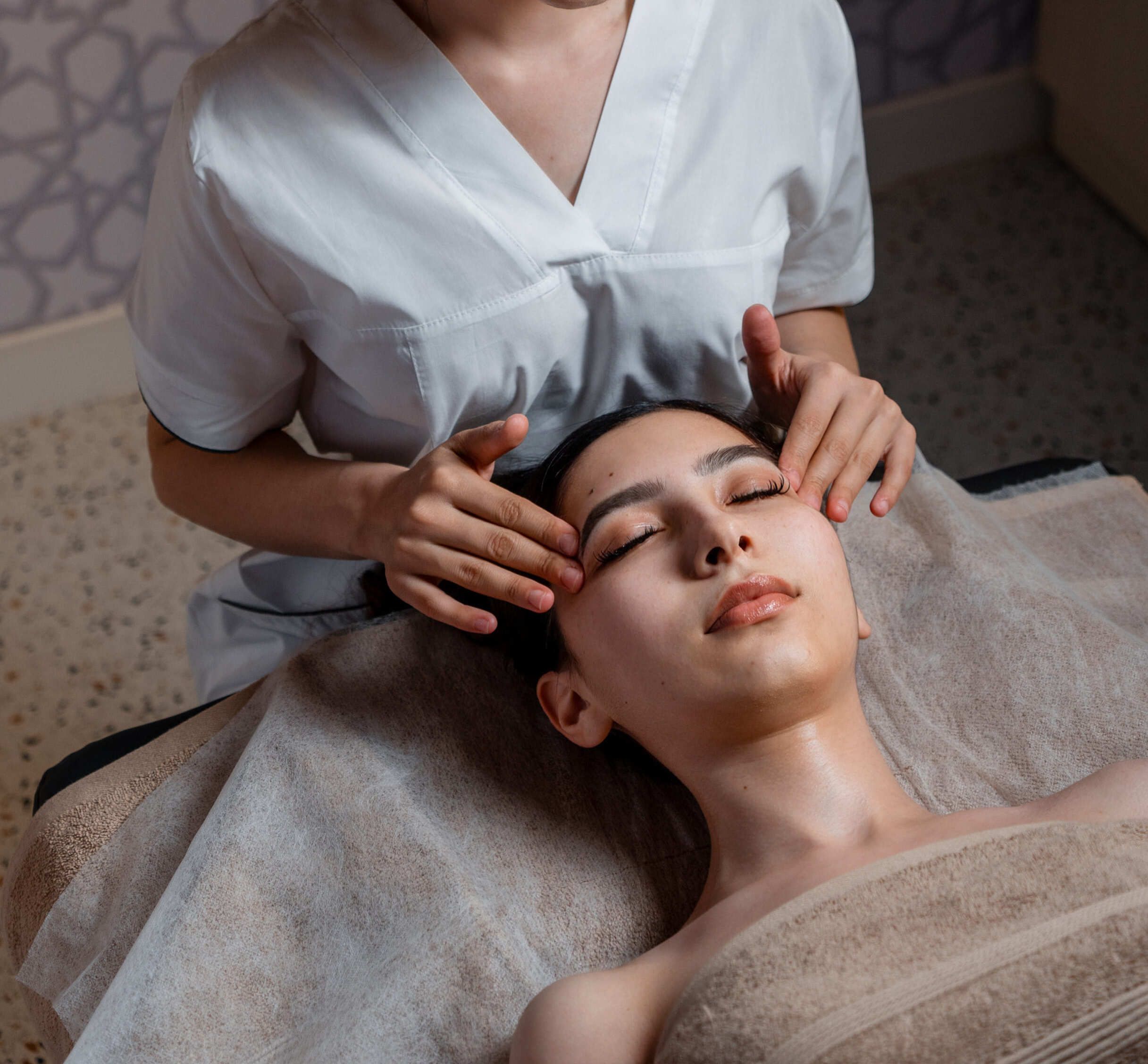 Massage therapist at Matryoshka Beauty Salon